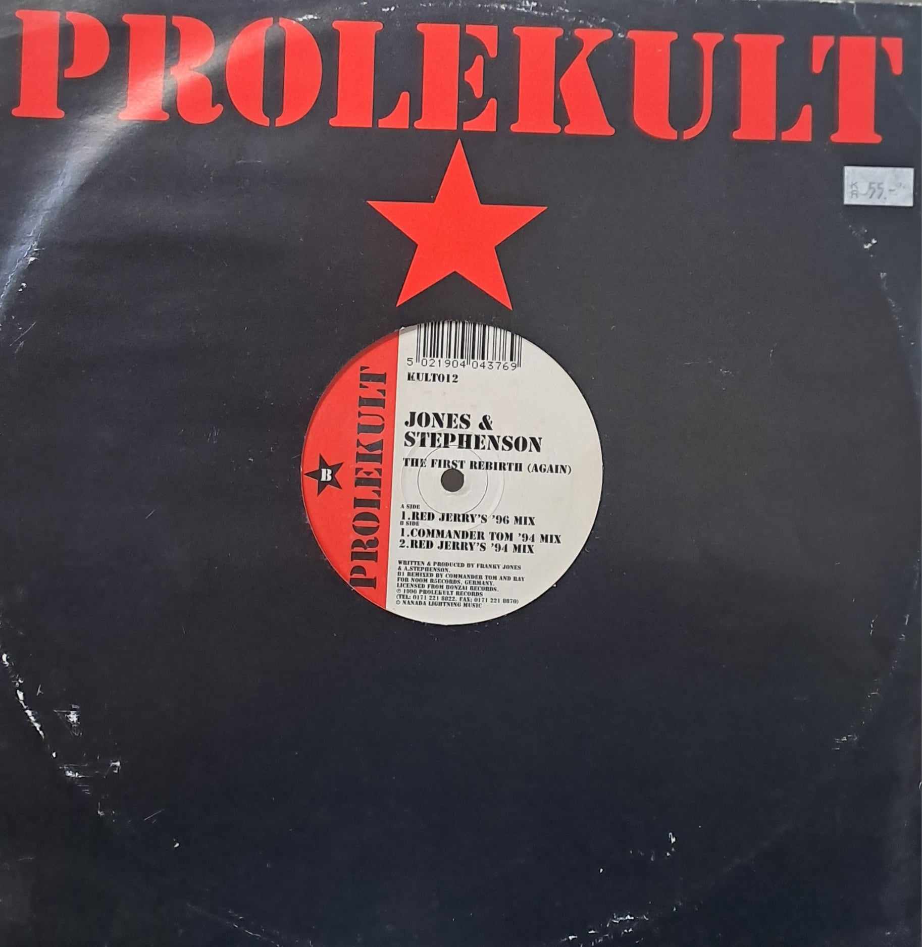 Prolekult 012 - vinyle Trance